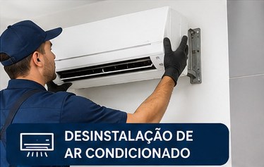 Desinstalação de ar-condicionado