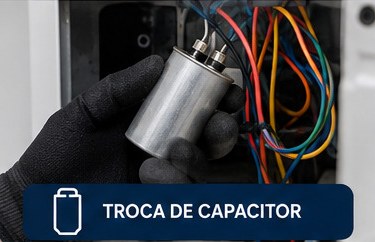 Troca de capacitor