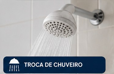 Troca de chuveiro
